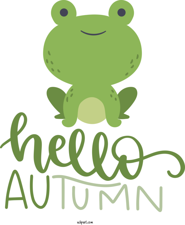Free Nature Frogs Logo Tree Frog For Autumn Clipart Transparent Background