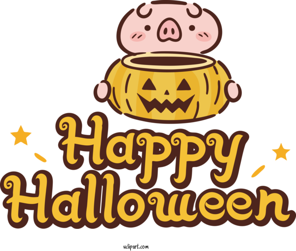 Free Holidays Smiley Emoticon Smile For Halloween Clipart Transparent Background