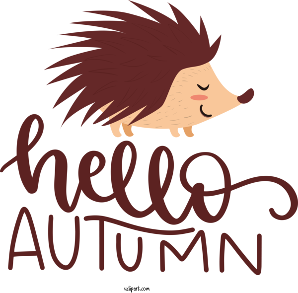 Free Nature Logo Cartoon Character For Autumn Clipart Transparent Background