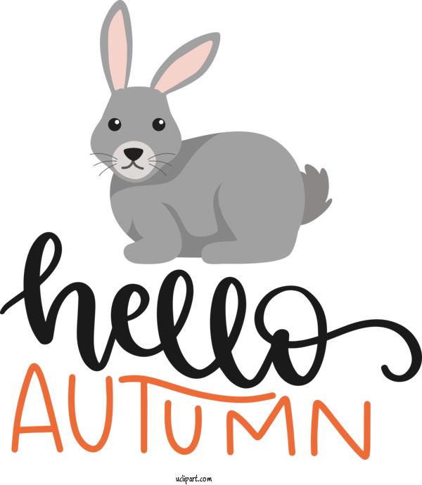 Free Nature Hares Easter Bunny Snout For Autumn Clipart Transparent Background