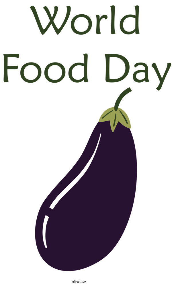 Free Holidays Logo Vegetable Produce For World Food Day Clipart Transparent Background