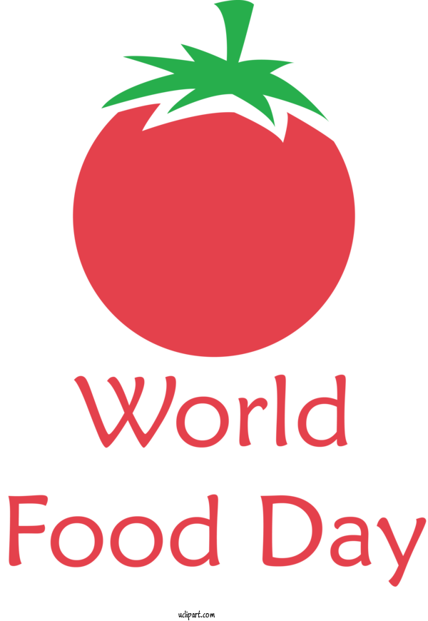 Free Holidays Natural Food Logo Local Food For World Food Day Clipart Transparent Background