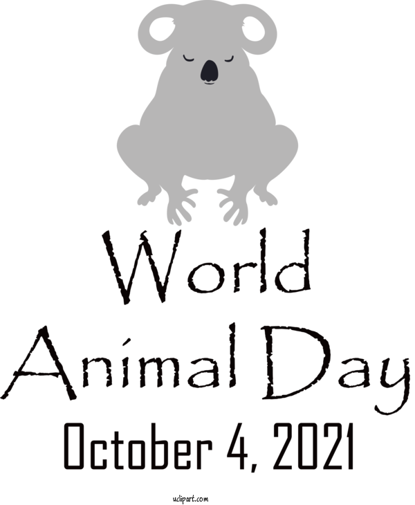 Free Holidays Rodents Muroids Logo For World Animal Day Clipart Transparent Background