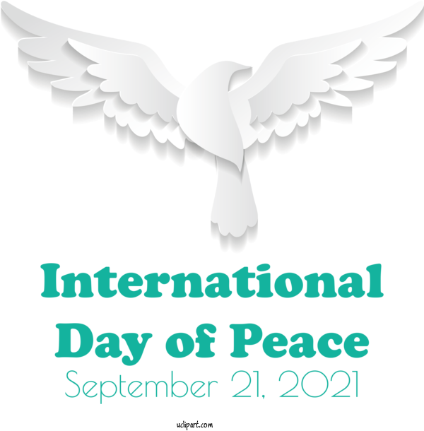 Free Holidays Birds Logo InterFlex Group For World Peace Day Clipart Transparent Background