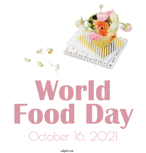 Free Holidays Logo Font Yellow For World Food Day Clipart Transparent Background