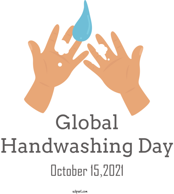 Free Holidays Logo Line Behavior For Global Handwashing Day Clipart Transparent Background