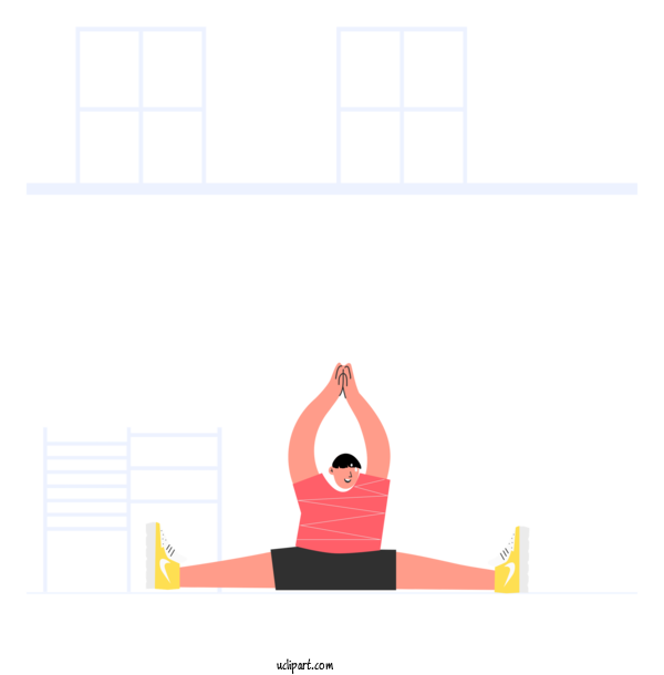 Free Sports Yoga Yoga Mat Font For Yoga Clipart Transparent Background