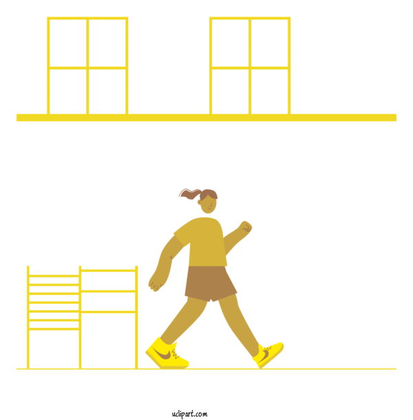 Free Sports Design Logo Cartoon For Exercising Clipart Transparent Background