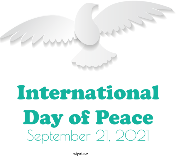 Free Holidays Birds Logo InterFlex Group For World Peace Day Clipart Transparent Background