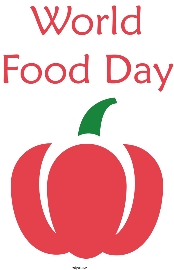 Free Holidays Logo Flower Design For World Food Day Clipart Transparent Background