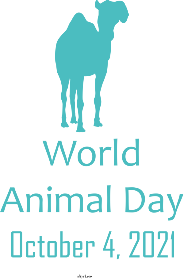 Free Holidays Smart Relax Logo Camels For World Animal Day Clipart Transparent Background