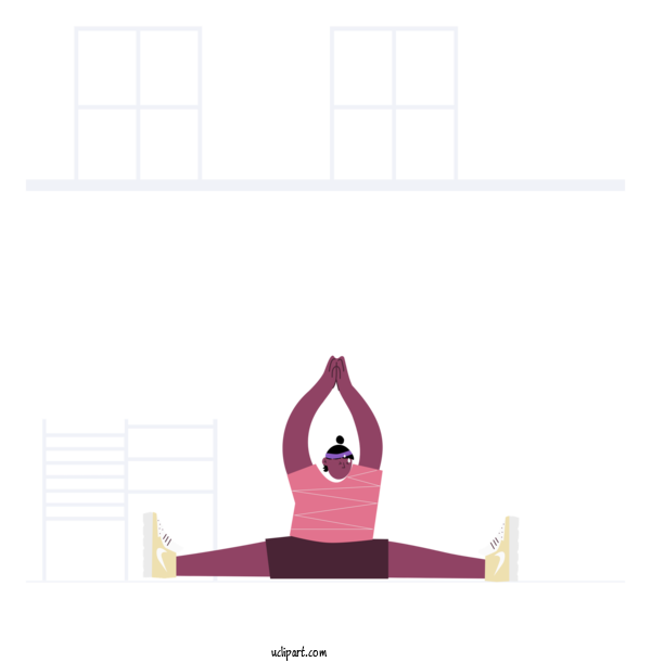 Free Sports Yoga Mat Physical Fitness Yoga For Yoga Clipart Transparent Background