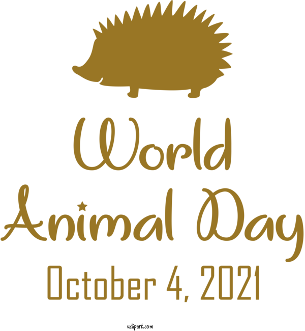 Free Holidays Logo Snout Line For World Animal Day Clipart Transparent Background