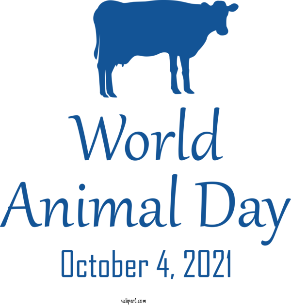 Free Holidays Logo Goat Snout For World Animal Day Clipart Transparent Background
