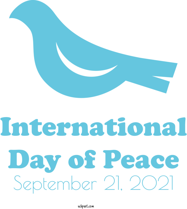 Free Holidays Logo Design Line For World Peace Day Clipart Transparent Background