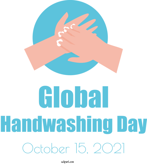 Free Holidays Logo Diagram Organization For Global Handwashing Day Clipart Transparent Background