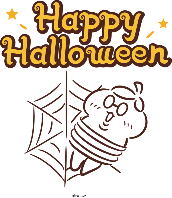 Free Holidays Visual Arts Human Cartoon For Halloween Clipart Transparent Background
