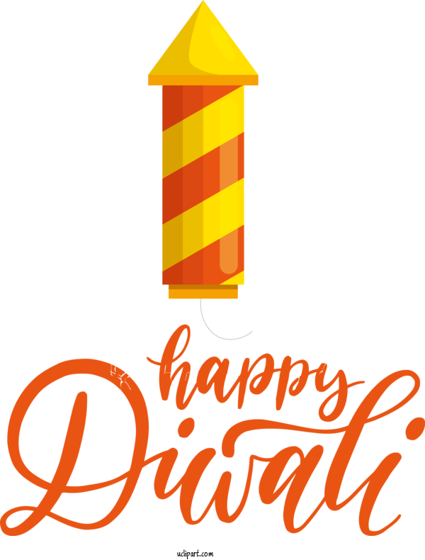 Free Holidays Logo Line Yellow For Diwali Clipart Transparent Background