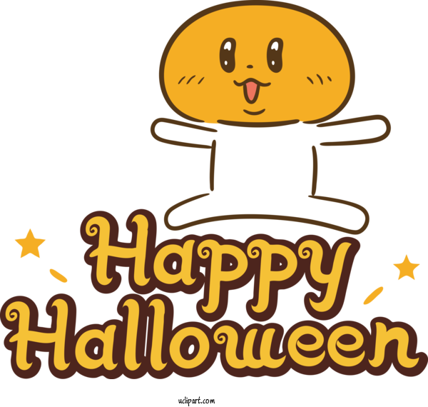 Free Holidays Smiley Human Emoticon For Halloween Clipart Transparent Background