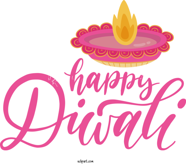 Free Holidays Logo Line Flower For Diwali Clipart Transparent Background