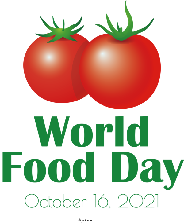 Free Holidays Bush Tomato Natural Food Superfood For World Food Day Clipart Transparent Background