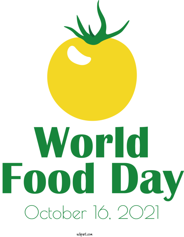 Free Holidays Natural Food Logo Leaf For World Food Day Clipart Transparent Background