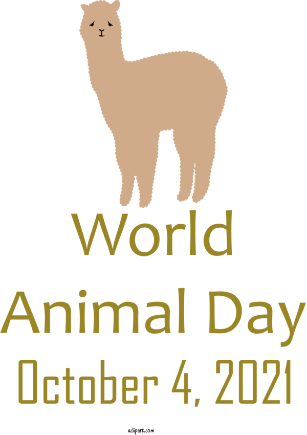 Free Holidays Dog Camels Logo For World Animal Day Clipart Transparent Background