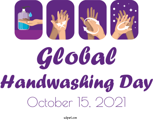 Free Holidays Logo Line Animation For Global Handwashing Day Clipart Transparent Background