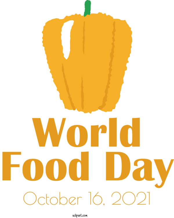 Free Holidays Flower Logo Design For World Food Day Clipart Transparent Background