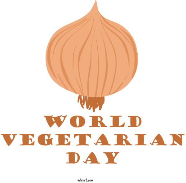 Free Holidays Logo Design For World Vegetarian Day Clipart Transparent Background