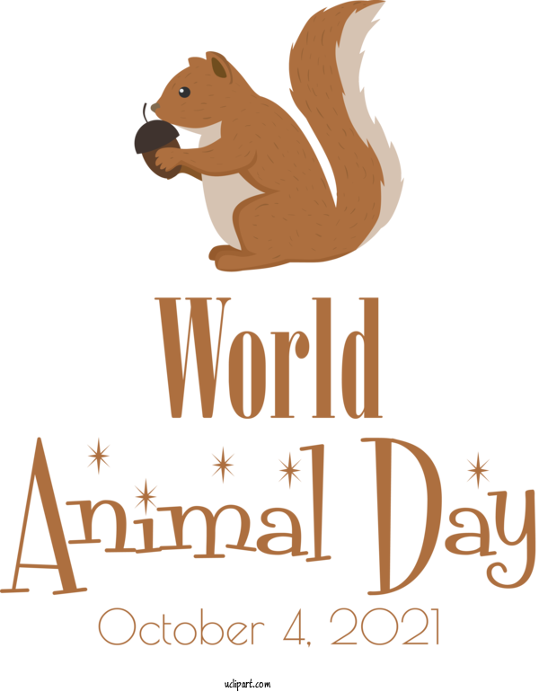 Free Holidays Rodents Dog Logo For World Smile Day Clipart Transparent Background
