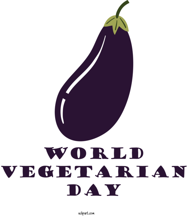 Free Holidays Logo Design Meter For World Vegetarian Day Clipart Transparent Background