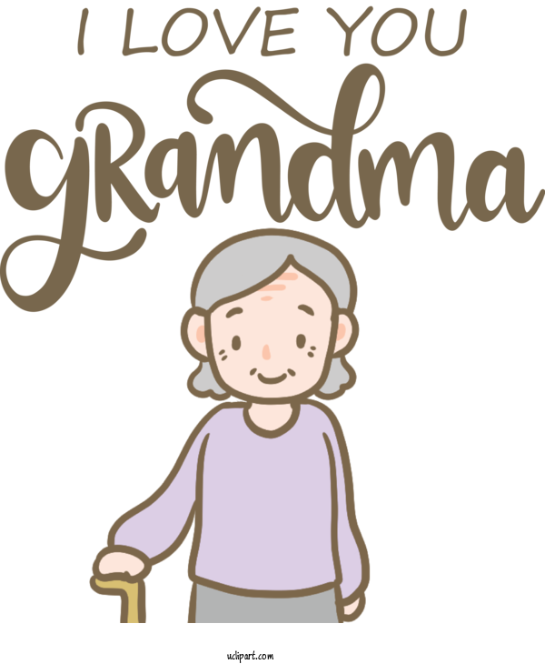 Free Holidays Human Toddler M Happiness For Grandparents Day Clipart Transparent Background