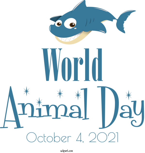 Free Holidays Logo Design Fish For World Smile Day Clipart Transparent Background