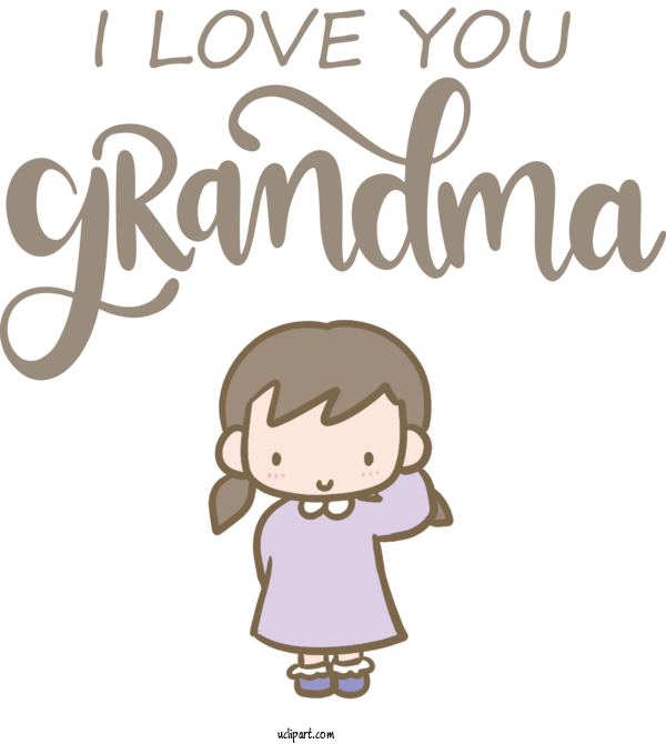 Free Holidays Human Toddler M Happiness For Grandparents Day Clipart Transparent Background