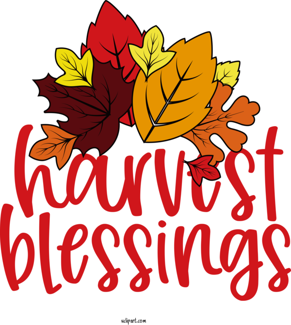 Free Holidays Cut Flowers Leaf Floral Design For Thanksgiving Clipart Transparent Background