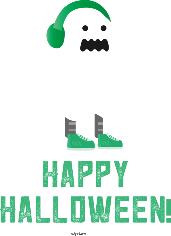 Free Holidays Human Logo Design For Halloween Clipart Transparent Background