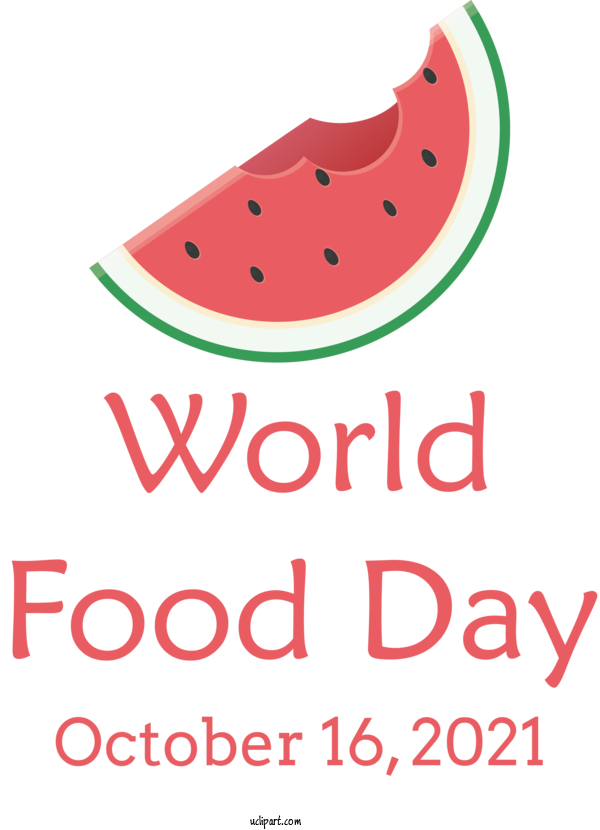 Free Holidays Watermelon Logo Line For World Food Day Clipart Transparent Background