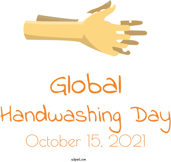 Free Holidays Logo Line Design For Global Handwashing Day Clipart Transparent Background
