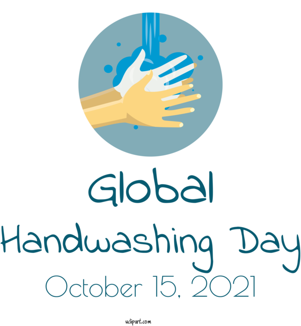 Free Holidays Logo Design Diagram For Global Handwashing Day Clipart Transparent Background