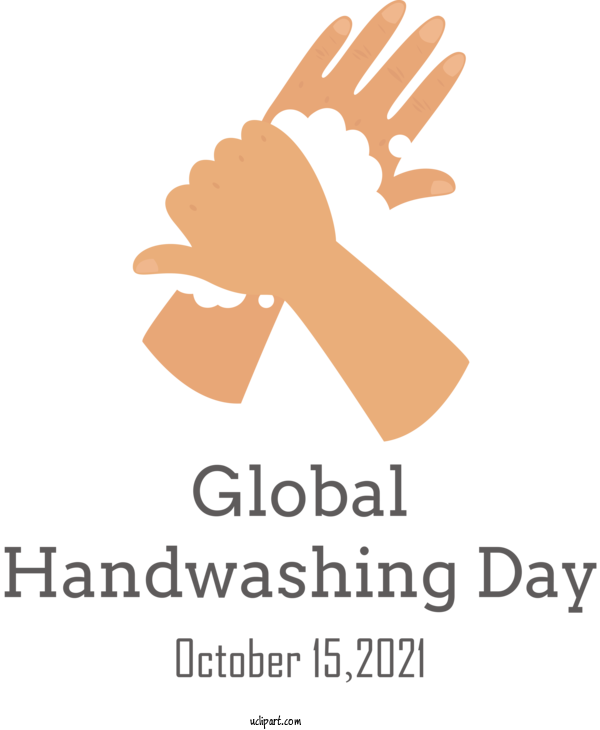 Free Holidays Human Logo Line For Global Handwashing Day Clipart Transparent Background