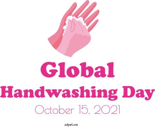 Free Holidays Logo BigBelly Line For Global Handwashing Day Clipart Transparent Background
