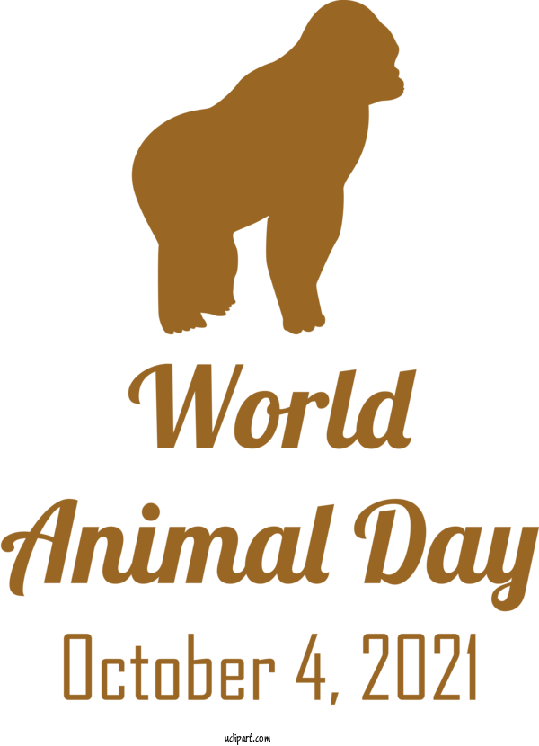 Free Holidays Dog Cat Like Logo For World Animal Day Clipart Transparent Background