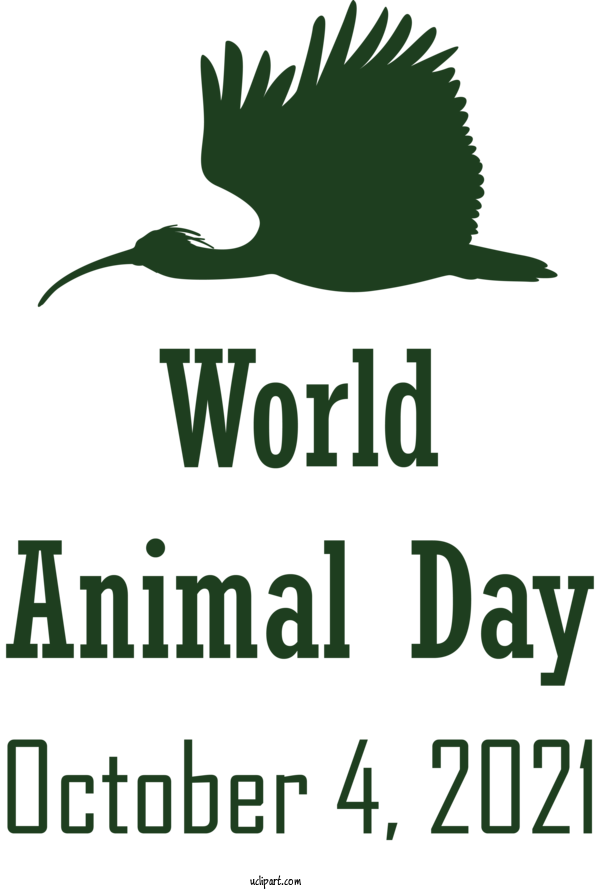 Free Holidays Birds Logo Leaf For World Animal Day Clipart Transparent Background