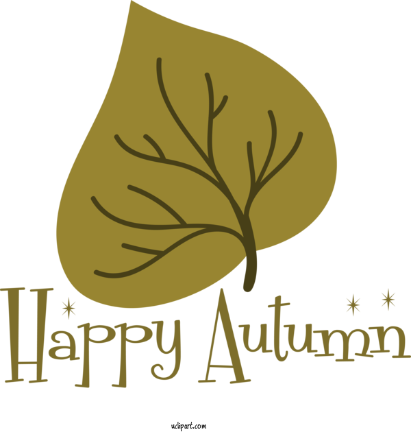 Free Nature Logo Leaf Design For Autumn Clipart Transparent Background