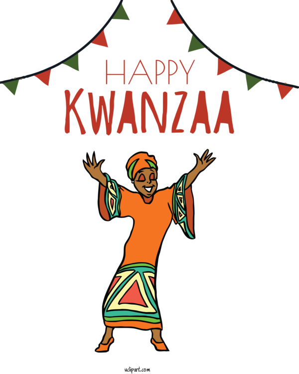 Free Holidays Africa Kwanzaa African Americans For Kwanzaa Clipart Transparent Background