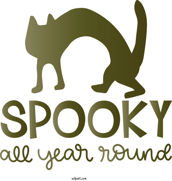 Free Holidays Cat Logo Dog For Halloween Clipart Transparent Background