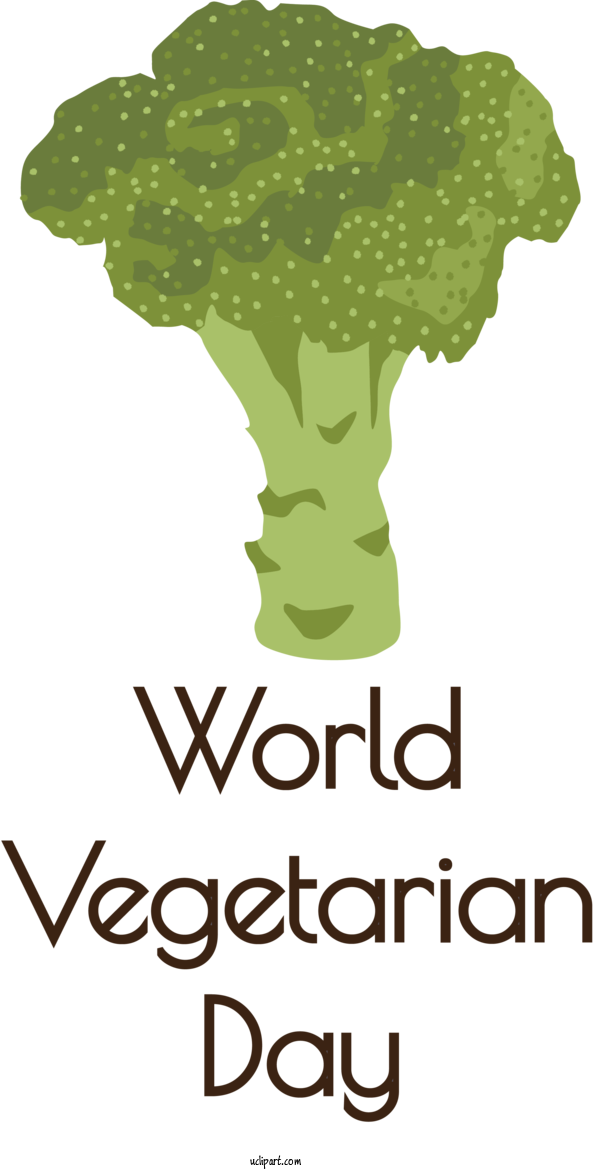 Free Holidays Leaf Plant Stem Ecodan For World Vegetarian Day Clipart Transparent Background