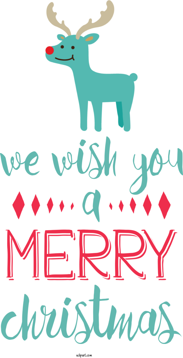 Free Holidays Reindeer Deer Human For Christmas Clipart Transparent Background