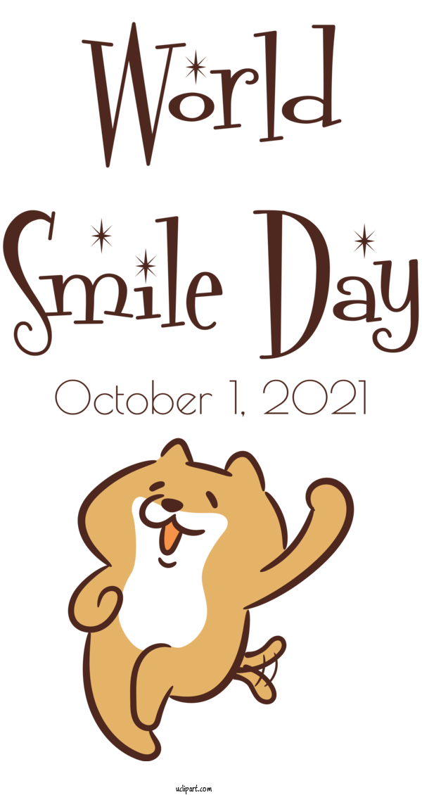 Free Holidays Human Cat Cartoon For World Smile Day Clipart Transparent Background